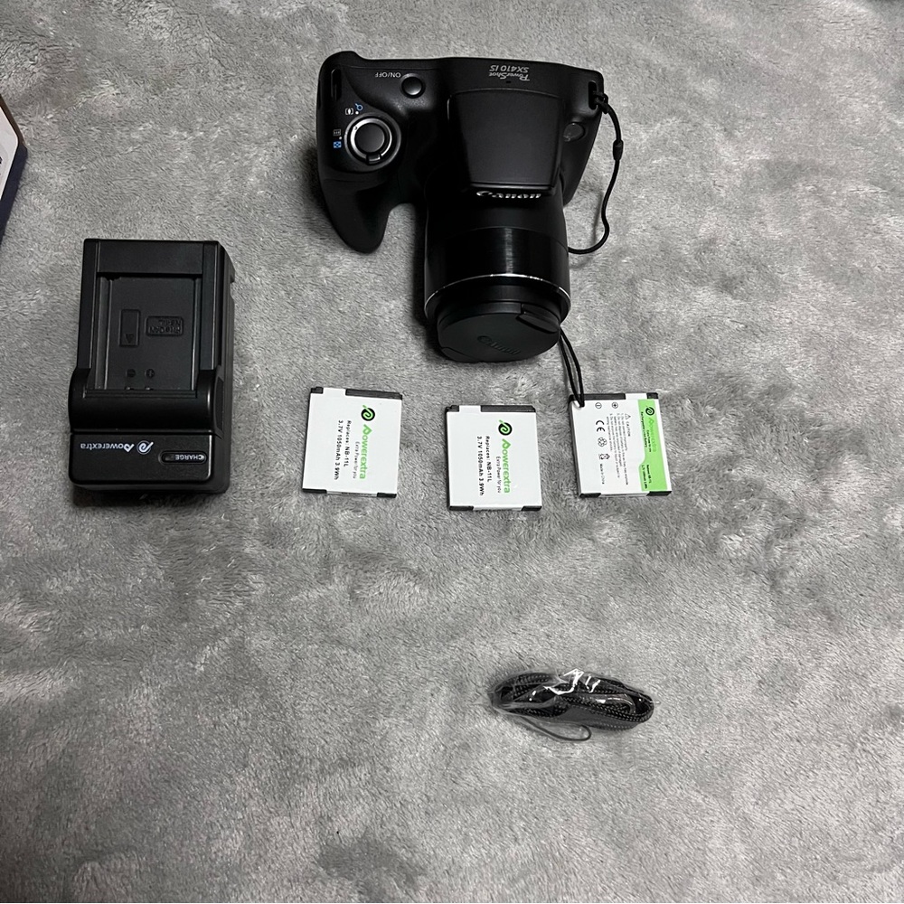 canon sx410iis power shot Excellent Condition Tested Working 20MPBlack Excellent